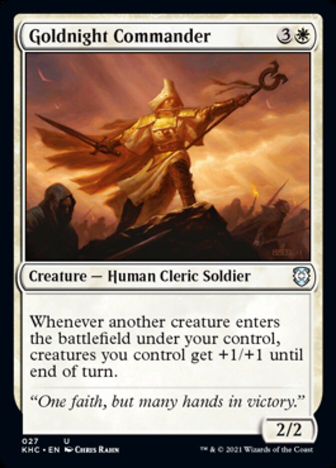 Goldnight Commander [Kaldheim Commander] | Good Games Morley
