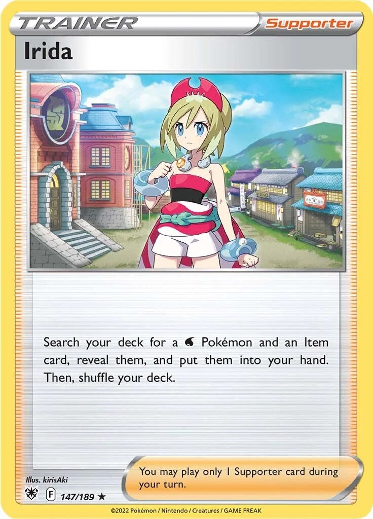 Irida (147/189) (Theme Deck Exclusive) [Sword & Shield: Astral Radiance] | Good Games Morley