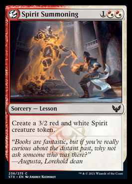Spirit Summoning [Strixhaven: School of Mages] | Good Games Morley