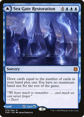 Sea Gate Restoration // Sea Gate, Reborn [Zendikar Rising] | Good Games Morley