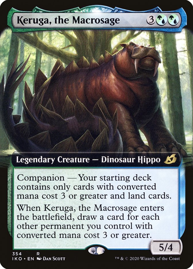 Keruga, the Macrosage (Extended Art) [Ikoria: Lair of Behemoths] | Good Games Morley