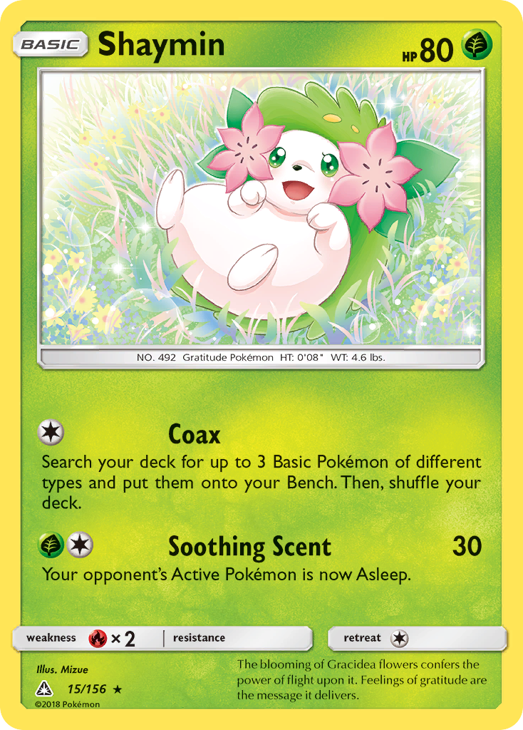 Shaymin (15/156) [Sun & Moon: Ultra Prism] | Good Games Morley