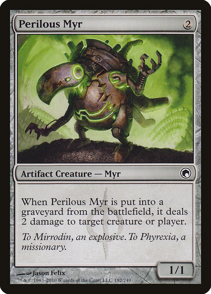 Perilous Myr [Scars of Mirrodin] | Good Games Morley