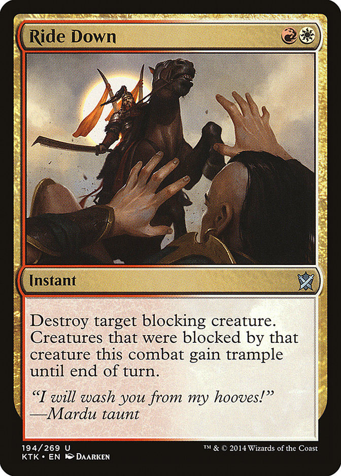 Ride Down [Khans of Tarkir] | Good Games Morley