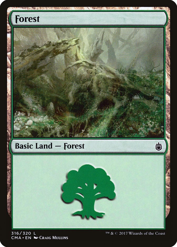 Forest (316) [Commander Anthology] | Good Games Morley