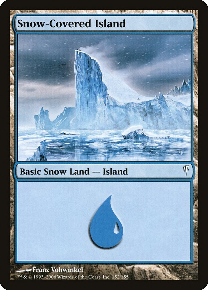 Snow-Covered Island [Coldsnap] | Good Games Morley