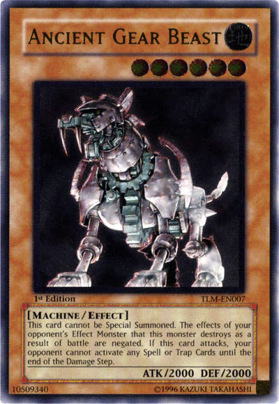 Ancient Gear Beast [TLM-EN007] Ultimate Rare | Good Games Morley
