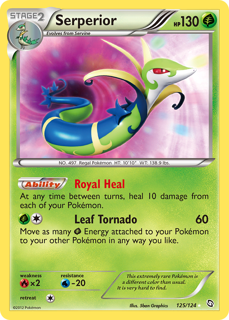 Serperior (125/124) [Black & White: Dragons Exalted] | Good Games Morley