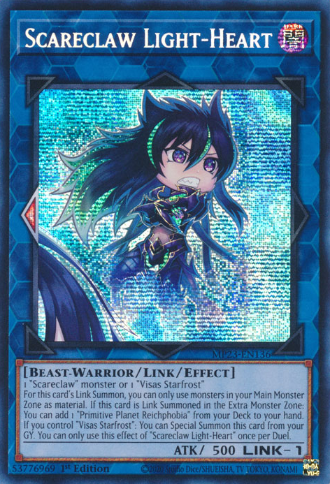 Scareclaw Light-Heart [MP23-EN136] Prismatic Secret Rare | Good Games Morley