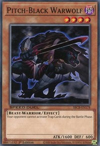 Pitch-Black Warwolf [SBCB-EN178] Common | Good Games Morley