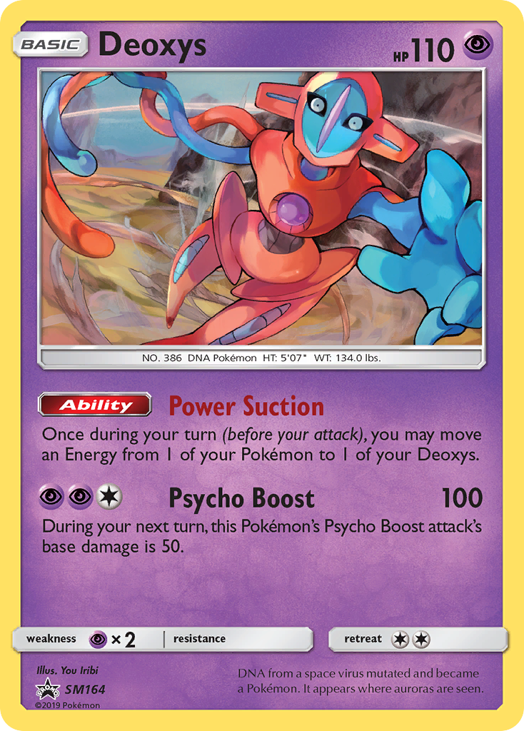 Deoxys (SM164) [Sun & Moon: Black Star Promos] | Good Games Morley