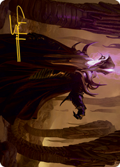 Extus, Oriq Overlord Art Card (Gold-Stamped Signature) [Strixhaven: School of Mages Art Series] | Good Games Morley