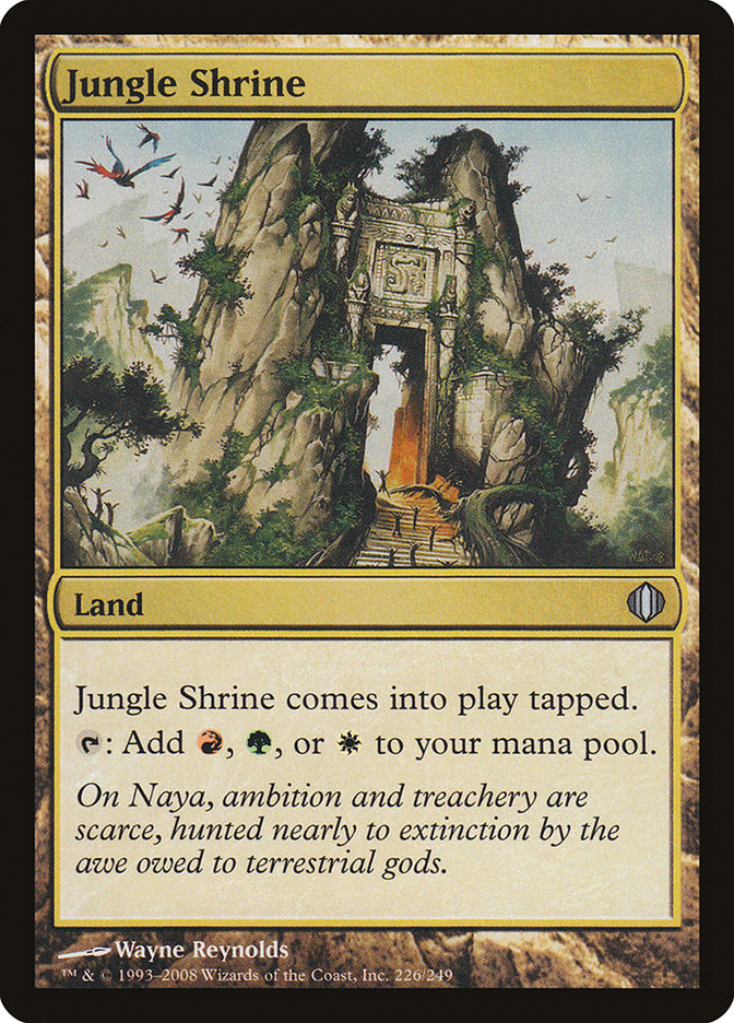 Jungle Shrine [Shards of Alara] | Good Games Morley