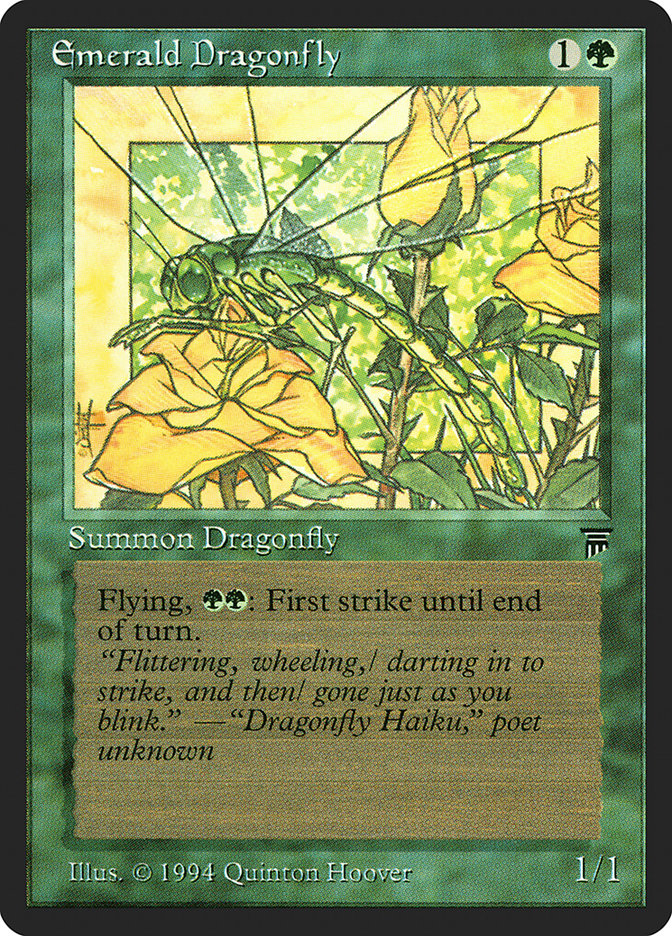 Emerald Dragonfly [Legends] | Good Games Morley