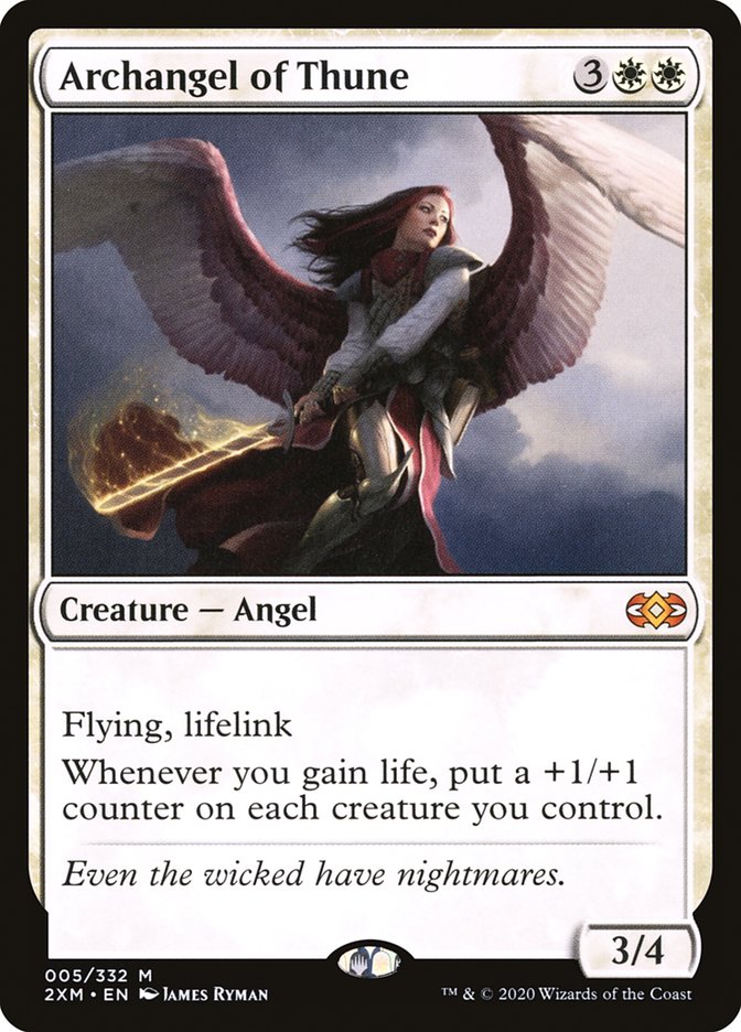 Archangel of Thune [Double Masters] | Good Games Morley