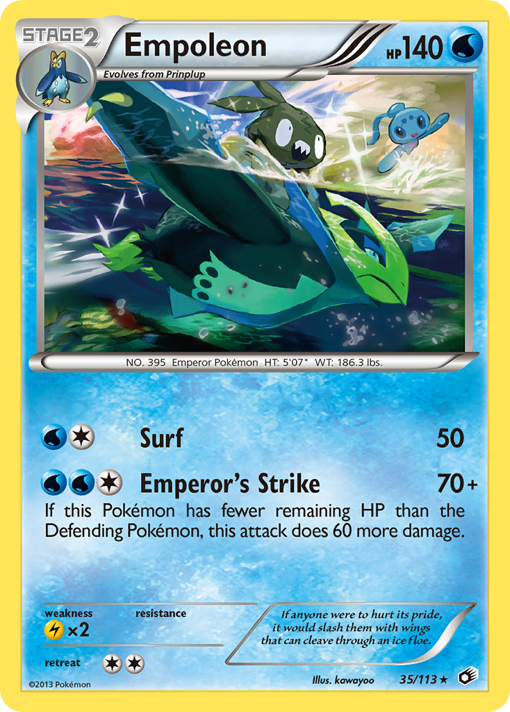 Empoleon (35/113) [Black & White: Legendary Treasures] | Good Games Morley