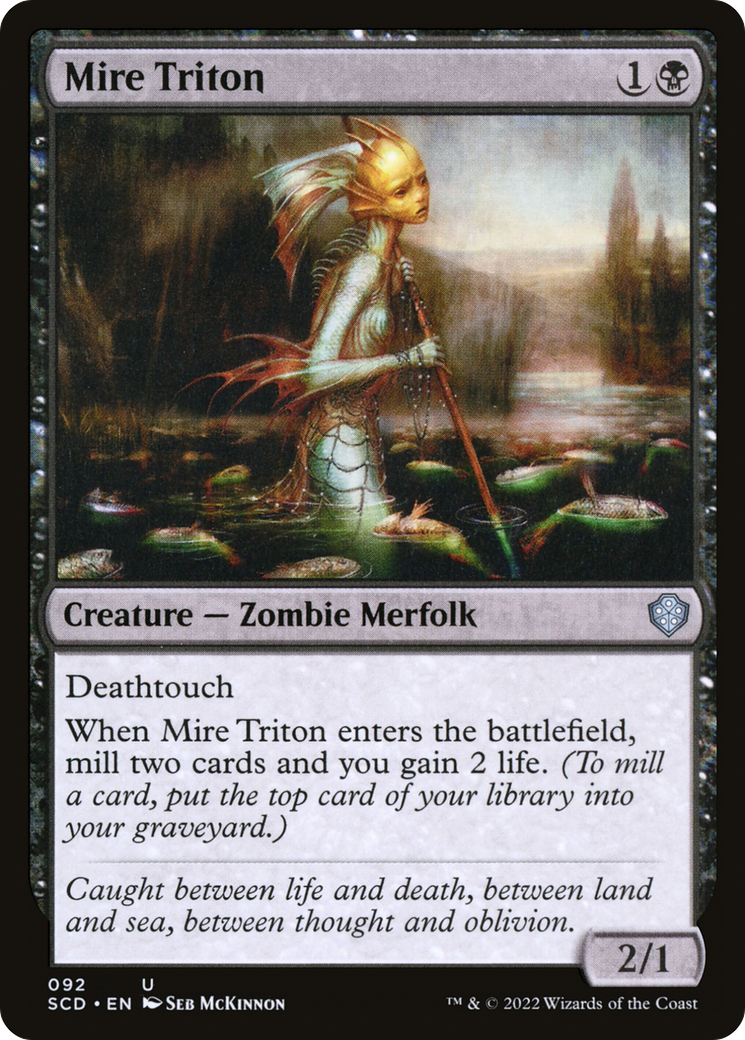 Mire Triton [Starter Commander Decks] | Good Games Morley