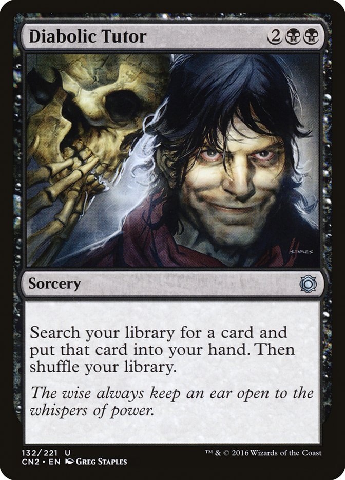 Diabolic Tutor [Conspiracy: Take the Crown] | Good Games Morley