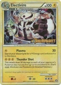 Electivire (20/102) (Staff Prerelease Promo) [HeartGold & SoulSilver: Black Star Promos] | Good Games Morley