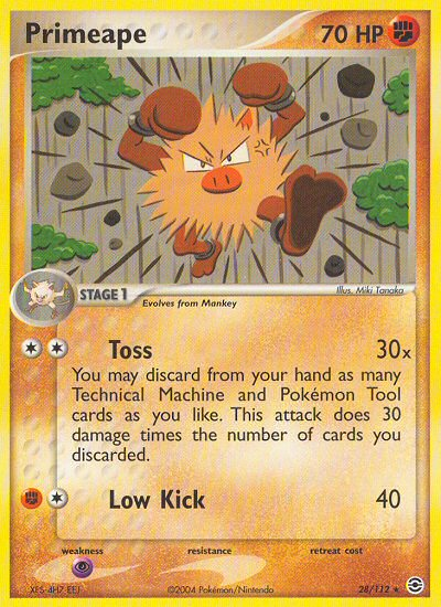 Primeape (28/112) [EX: FireRed & LeafGreen] | Good Games Morley