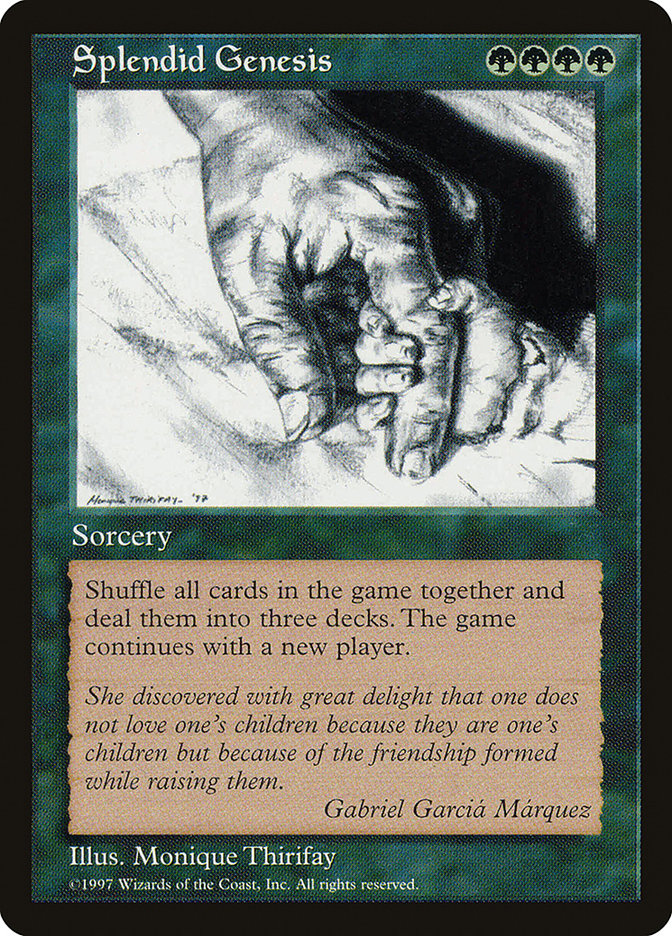 Splendid Genesis [Celebration Cards] | Good Games Morley