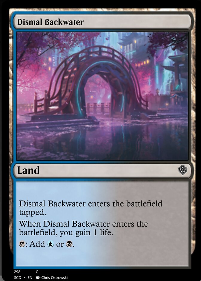 Dismal Backwater [Starter Commander Decks] | Good Games Morley