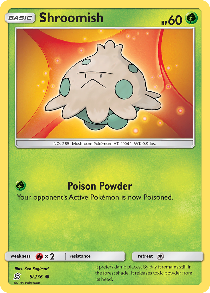 Shroomish (5/236) [Sun & Moon: Unified Minds] | Good Games Morley