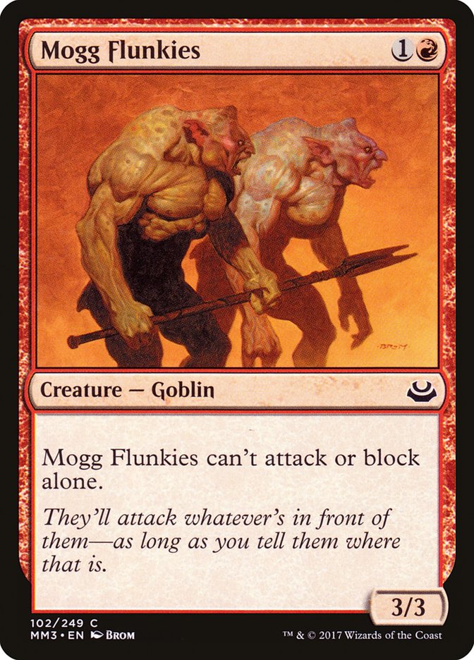 Mogg Flunkies [Modern Masters 2017] | Good Games Morley