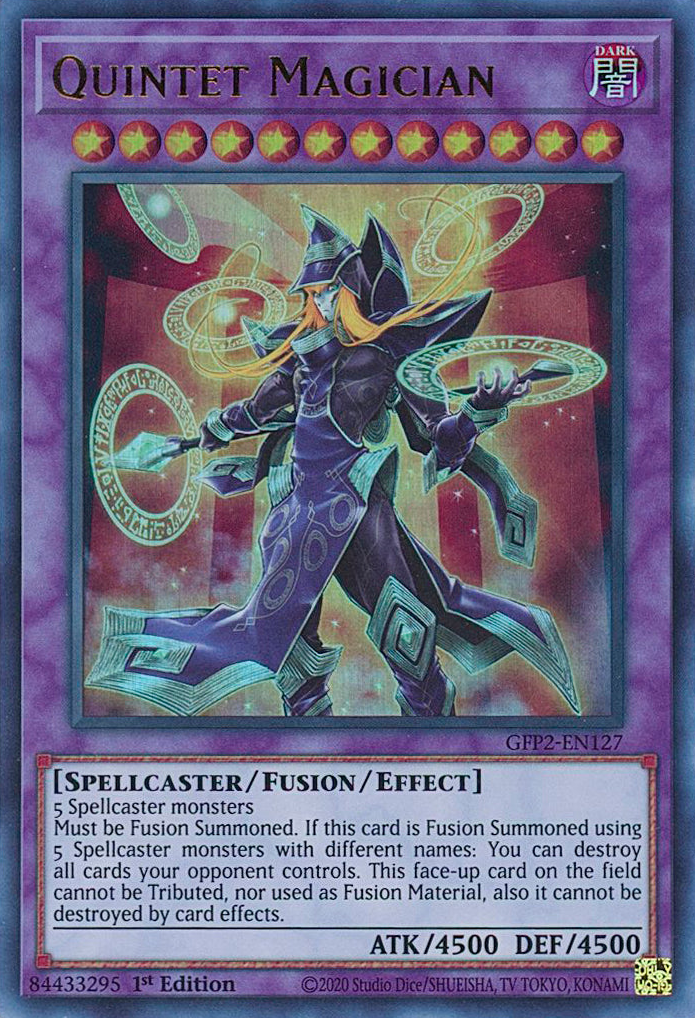 Quintet Magician [GFP2-EN127] Ultra Rare | Good Games Morley