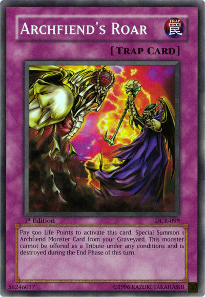 Archfiend's Roar [DCR-099] Common | Good Games Morley
