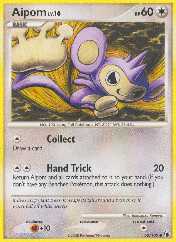 Aipom (50/100) [Diamond & Pearl: Majestic Dawn] | Good Games Morley
