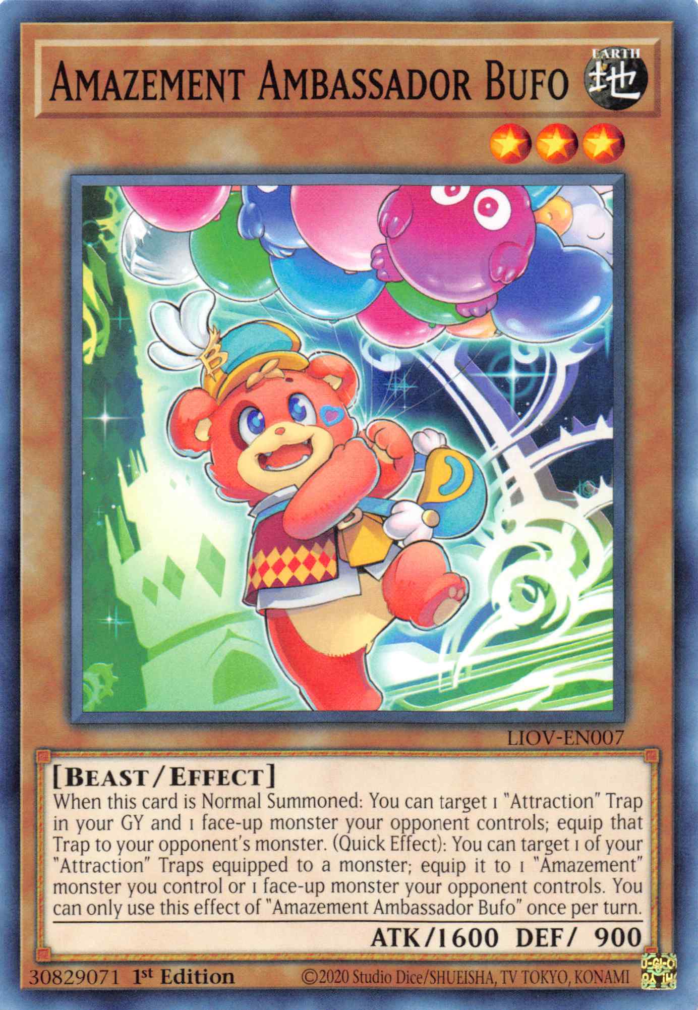 Amazement Ambassador Bufo [LIOV-EN007] Common | Good Games Morley