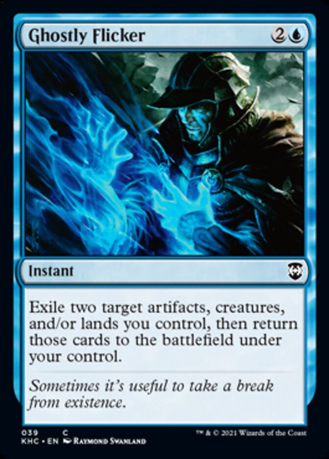Ghostly Flicker [Kaldheim Commander] | Good Games Morley