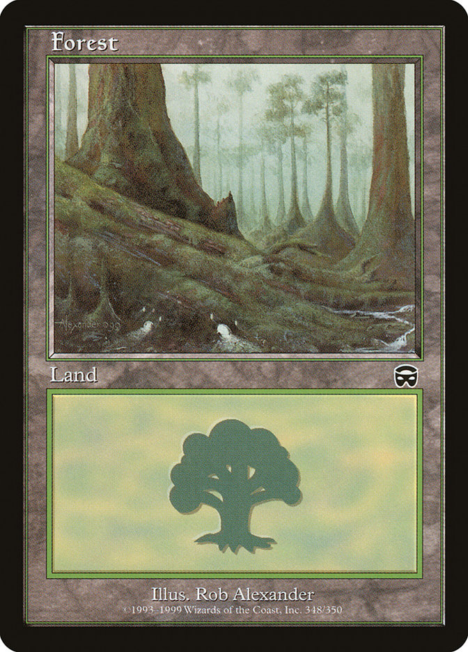 Forest (348) [Mercadian Masques] | Good Games Morley