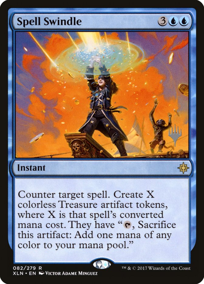 Spell Swindle (Promo Pack) [Ixalan Promos] | Good Games Morley