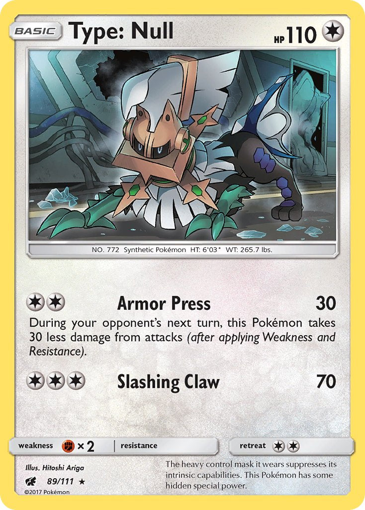 Type: Null (89/111) (Theme Deck Exclusive) [Sun & Moon: Crimson Invasion] | Good Games Morley