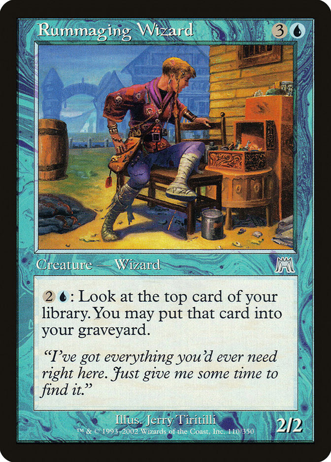 Rummaging Wizard [Onslaught] | Good Games Morley