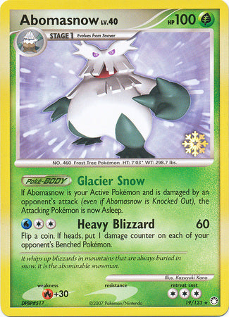 Abomasnow (19/123) [Countdown Calendar Promos] | Good Games Morley