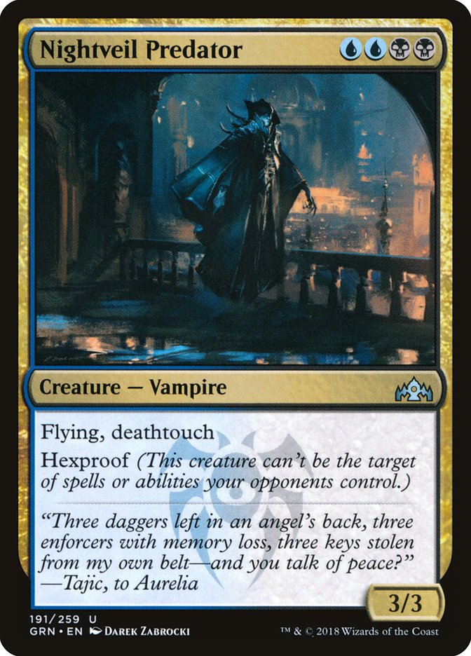 Nightveil Predator [Guilds of Ravnica] | Good Games Morley