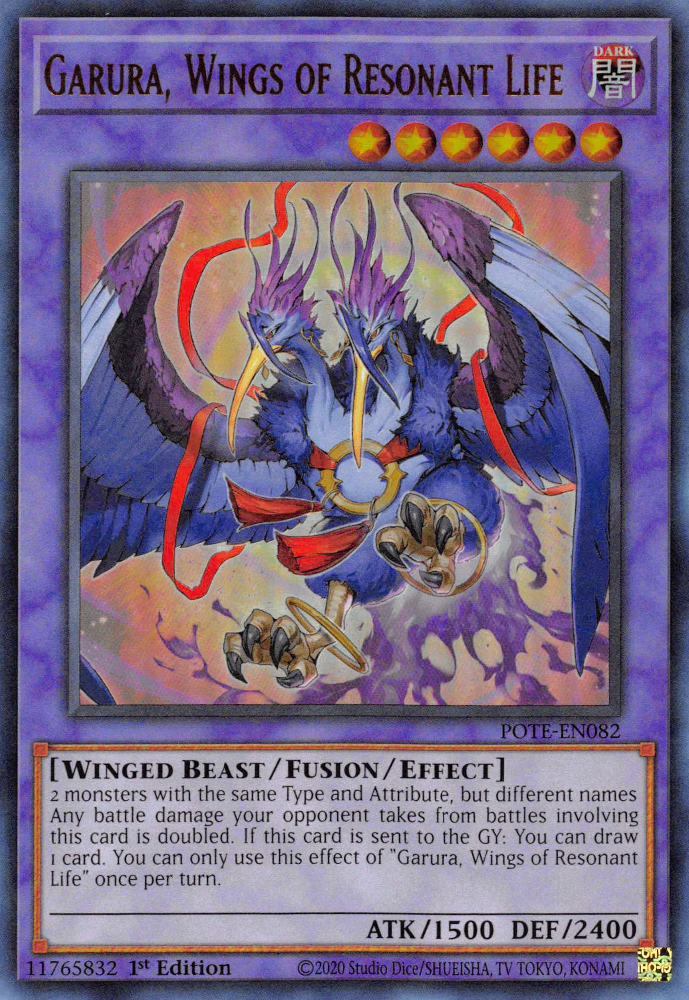 Garura, Wings of Resonant Life [POTE-EN082] Ultra Rare | Good Games Morley