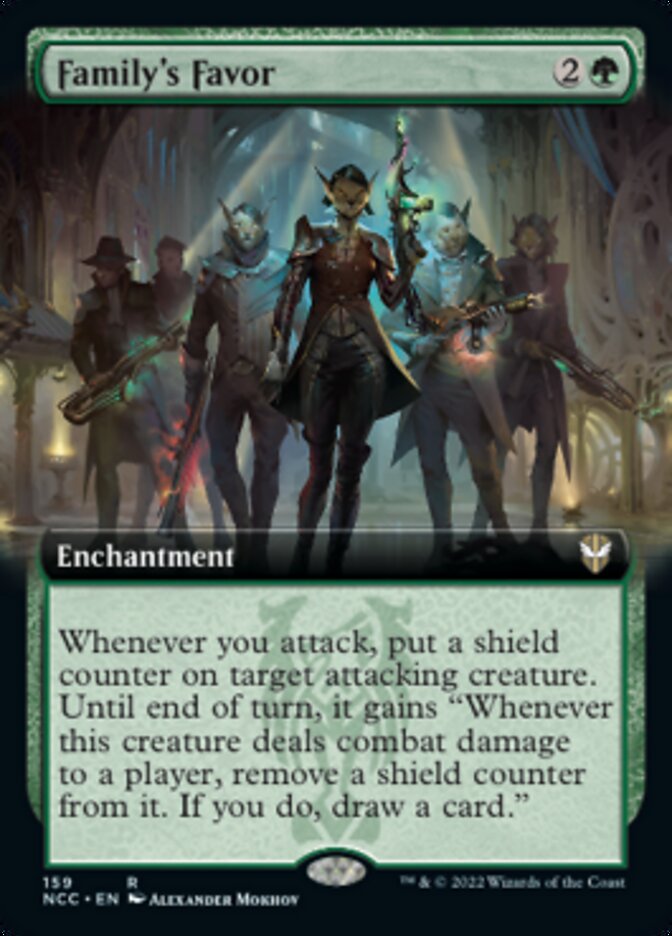 Family's Favor (Extended Art) [Streets of New Capenna Commander] | Good Games Morley