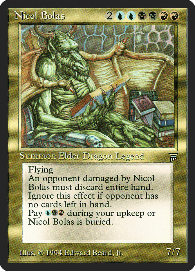 Nicol Bolas [Legends] | Good Games Morley