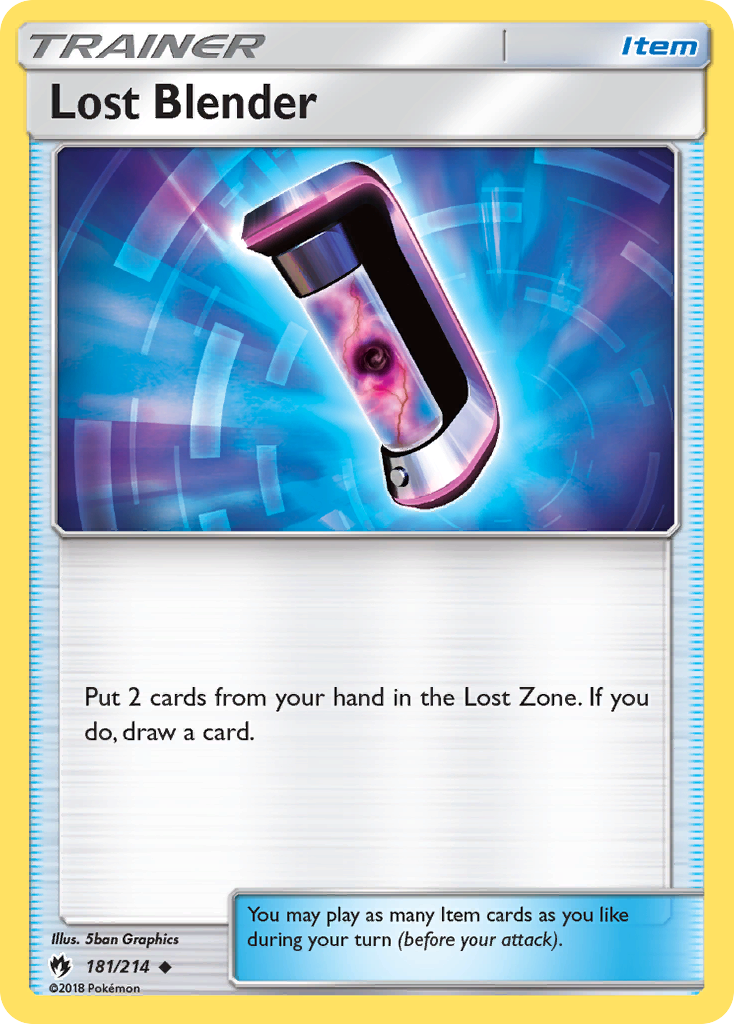 Lost Blender (181/214) [Sun & Moon: Lost Thunder] | Good Games Morley