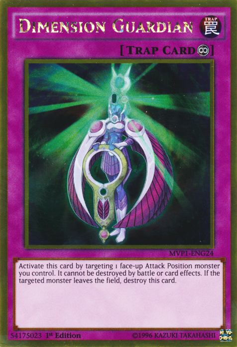 Dimension Guardian [MVP1-ENG24] Gold Rare | Good Games Morley