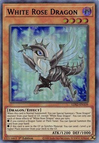 White Rose Dragon (Blue) [LDS2-EN109] Ultra Rare | Good Games Morley
