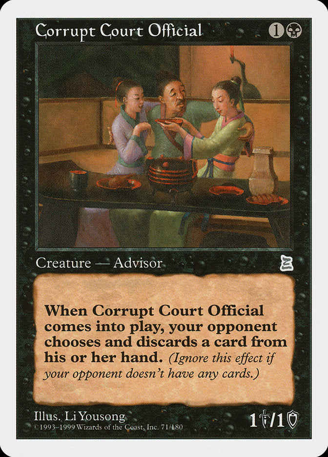 Corrupt Court Official [Portal Three Kingdoms] | Good Games Morley
