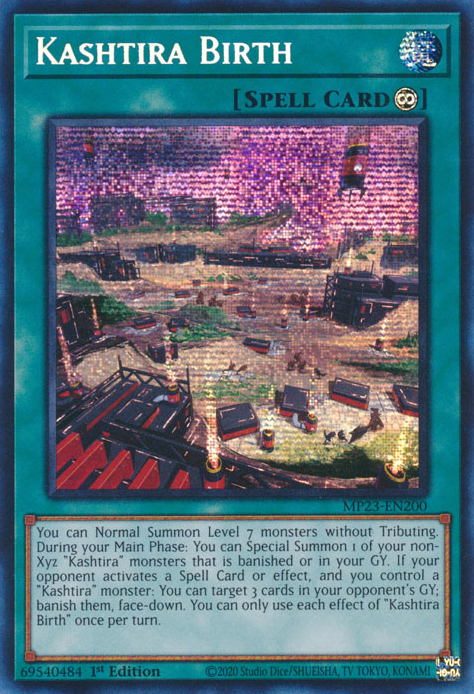 Kashtira Birth [MP23-EN200] Prismatic Secret Rare | Good Games Morley