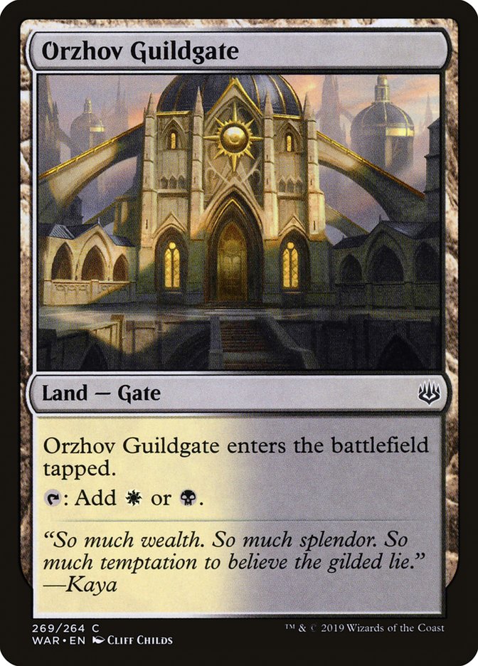 Orzhov Guildgate [War of the Spark] | Good Games Morley