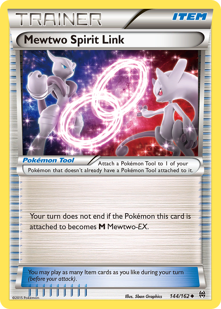 Mewtwo Spirit Link (144/162) [XY: BREAKthrough] | Good Games Morley
