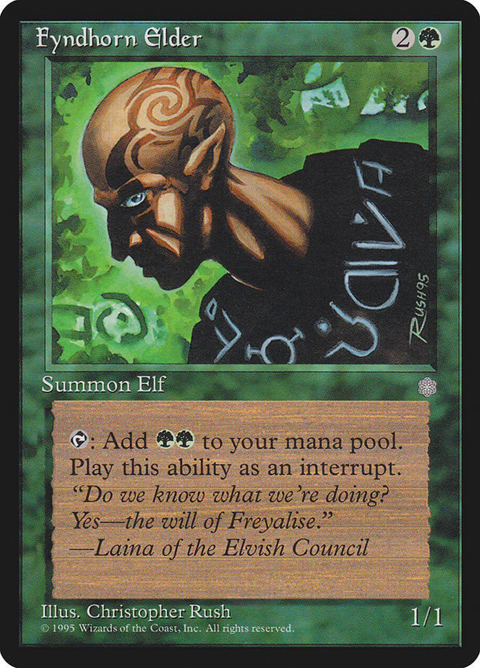 Fyndhorn Elder [Ice Age] | Good Games Morley